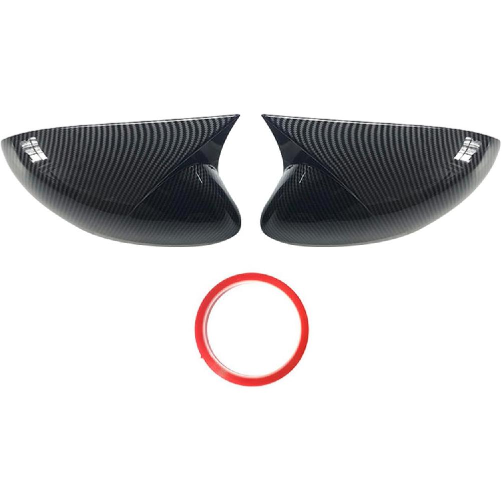 for Nissan Altima 2019-2024 & Sentra 2020-2024 Ox Horn Rear View Side Mirror Cover Car Side Rear View Mirror Guard Cover Auto Exterior Decoration