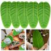 Artificial Banana Leaves Table Decoration Waterproof Palm Tree Leaves Faux Lotus Leaf Hawaiian Party Home Table Runner Place Mat