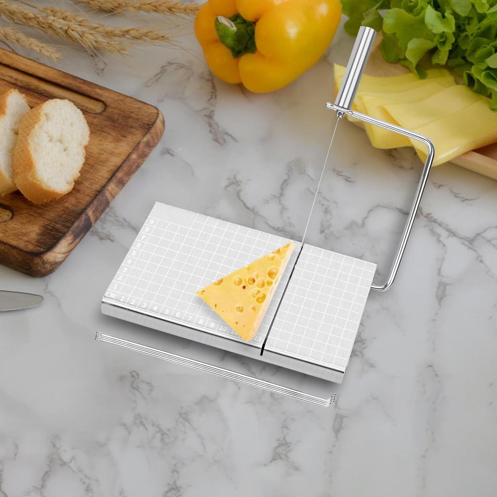 Cheese Slicer Cutter Block Multifunctional Board with Soap Loaf