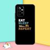 Eat Sleep F1 Repeat Phone Case For Samsung Galaxy A14 A24 A34 A54 A13 A33 A53 A73 A12 A22 A32 A52 A51 A71 A52S