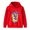 Kids Boys Girls Hoodie Sweatshirt The Amazing Digital Circus Print Casual Long Sleeve Pullover Tops For 3-12 Years Old Children