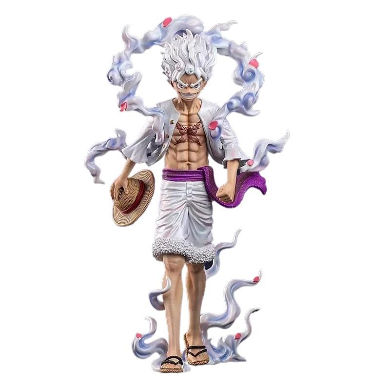 

23cm Anime Zook Luffy One Piece Monkey D. Luffy Action Figures Pvc Statue Model Doll Collection Desktop Decorate Toys