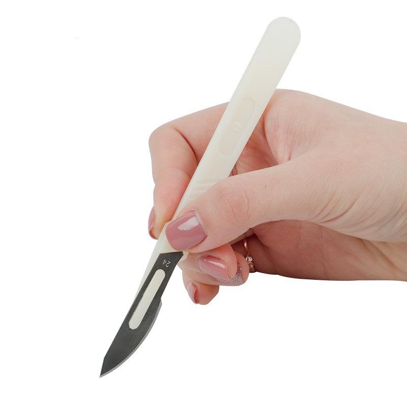 Single-sided Baguette Bread Slicing Knife with Scale Sharp Carbon Steel European Bread Toast Pastry Cutting Tools Baking Tools