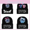 Knit Print Cartoon Hat Acrylic Beanie Roll Up Brim Winter Gift Warmth