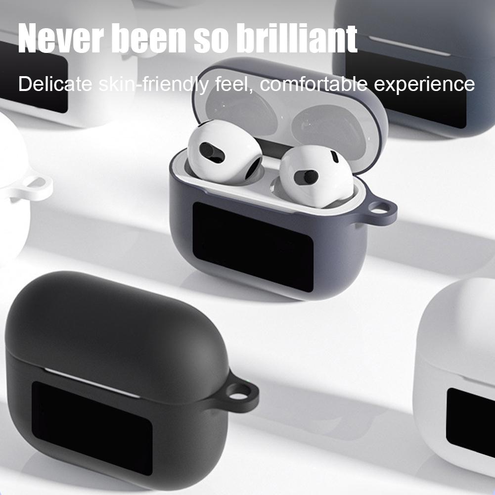 For A9 PRO Protective Cover Touch Screen Earphone Silicone Cover Popular Bluetooth Earphone Silicone Anti Drop Soft Shell