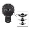 Car Styling Remote Key Stickes Badge For MINI Cooper S Works JCW R55 R56 R50 R53 R60 R61 F54 F55 F56 Auto Emblem Decal Accessory