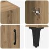 Highboard Artisan Oak 69.5 x 34 x 180 cm Particleboard