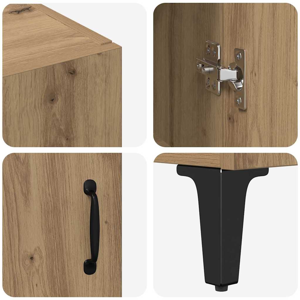 Highboard Artisan Oak 69.5 x 34 x 180 cm Particleboard
