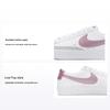 Blazer Low 77 GS Biały Różowy Glazur Dziecięce Sneakersy DA4074-105