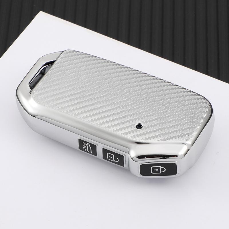 TPU Carbon Muster Auto Fernbedienung Schlüsselhülle Abdeckung Schale Fob Für KIA Sportage R GT Stinger GT Sorento Ceed CD Cerato Forte 2018