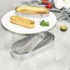 1pcs Perforated Cake Mousse Mold Cookies Cutter Oval Muffin Tart Rings Stainless Steel Cake Mold Pastry Quiche Baking Mold