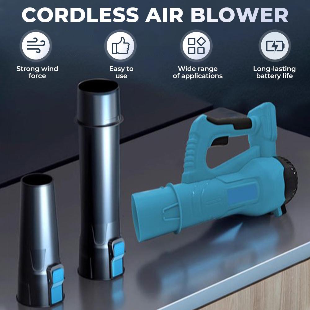 21V Cordless Leaf Blower Lightweight Electric Air Blower Dust Cleaner Collector Power Tools For Makita 18V-21V Battery Pin