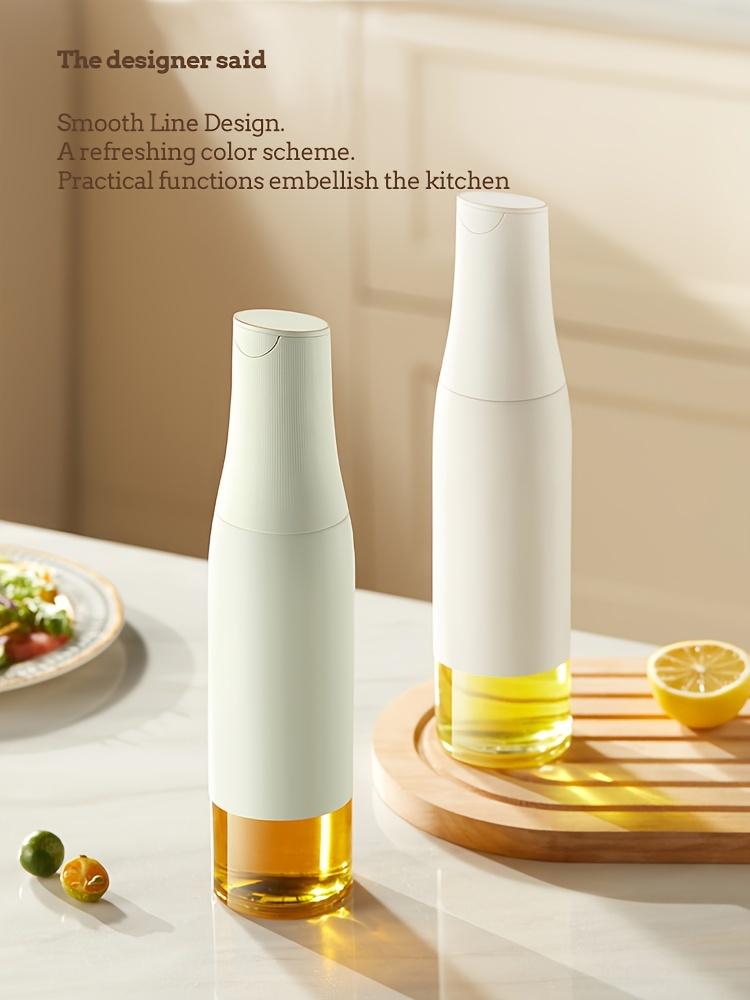 Auto Open Glass Oil Dispenser  BPA Free, Leakproof Kitchen Seasoning Bottle for Olive Oil Vinegar
