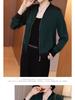 Mom's Elegant Chiffon Sun Protection Jacket – Slimming, Plus Size Cardigan, Stylish Loose-Fit Baseball Jacket for Women