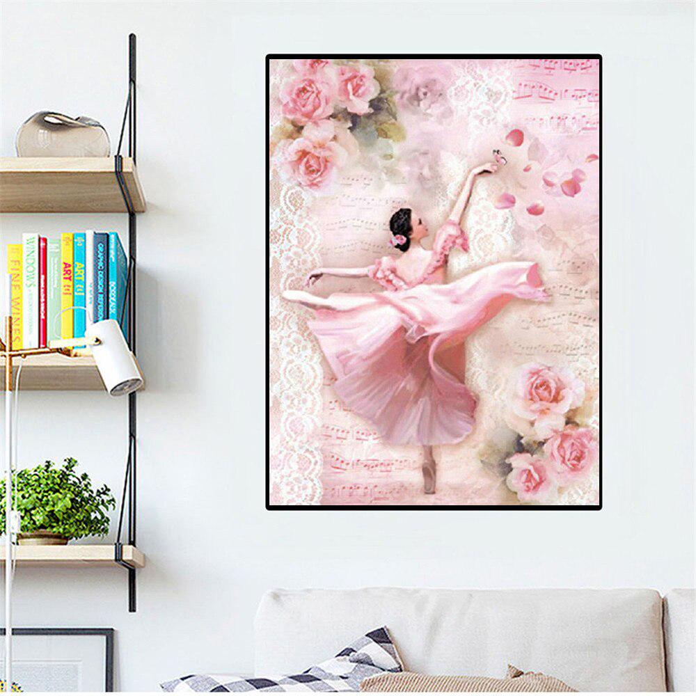 5d Diamond Painting Mosaic Girl Cross Stitch Full Diamond Flower Diamond Embroidery