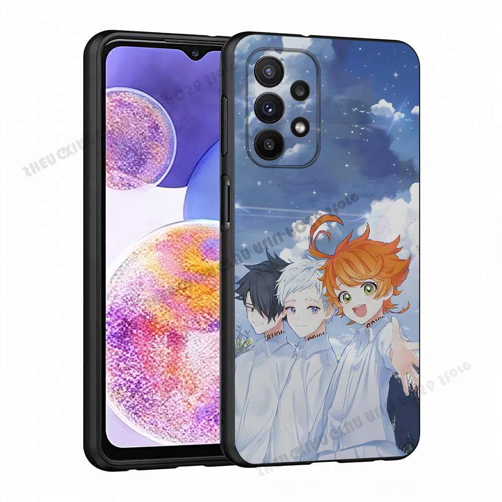 

Yakusoku No N-Neverland Silicone Protect Case For Samsung A21 31 51 53 20 22 30 32 42 50 70 Cover Samsung A71 4G