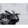 1/10 Kawasaki H2R Alloy Die Cast Motorcycle Model Vehicle Collection Sound and Light Off Road Autocycle Toys Car