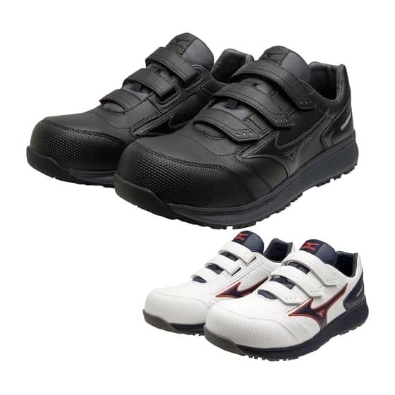 [Mizuno] Защитная обувь Рабочая обувь Универсальная SU 22 L 3 ремня Подошва U f1ga2311 Наклейка SOLV в комплекте