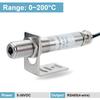 Non Contact IR Temperature Sensor 0-600 Degree 12-36VDC Analog Output 4-20mA 0-10V RS485 for Industrial Automation