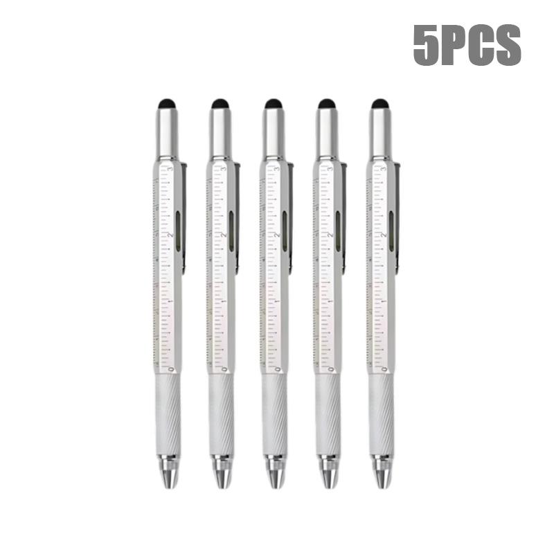 Multifunkčné pero 7 v 1 s dotykovou obrazovkou Kapacitné pero stylusu so skrutkovačom