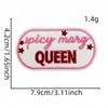 Embroidered Iron-On Patches, Vintage Clothing Badge Emblem Stickers for DIY Garment Decor