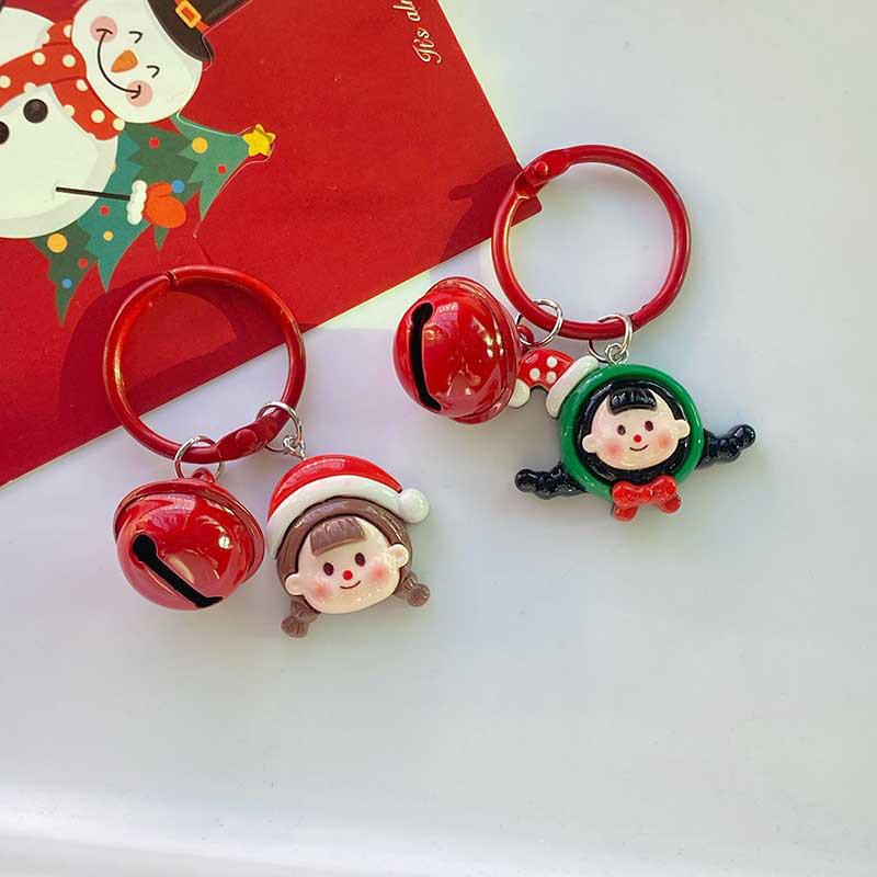 Cute Duomei Christmas Bell School Bag Key Ring Pendant Backpack Decor Accessries Gift