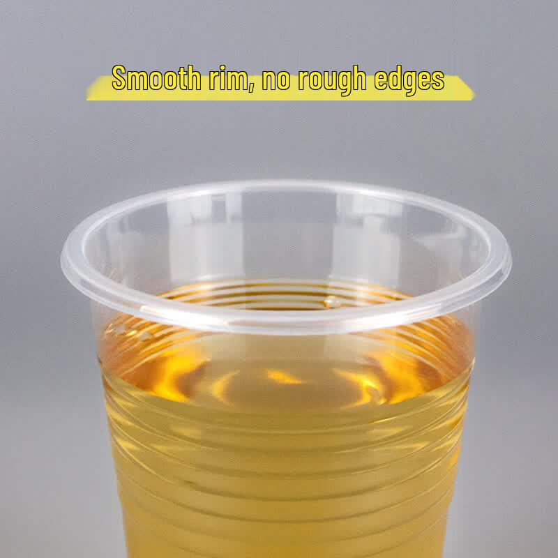 Thickened Transparent Disposable Plastic Cups