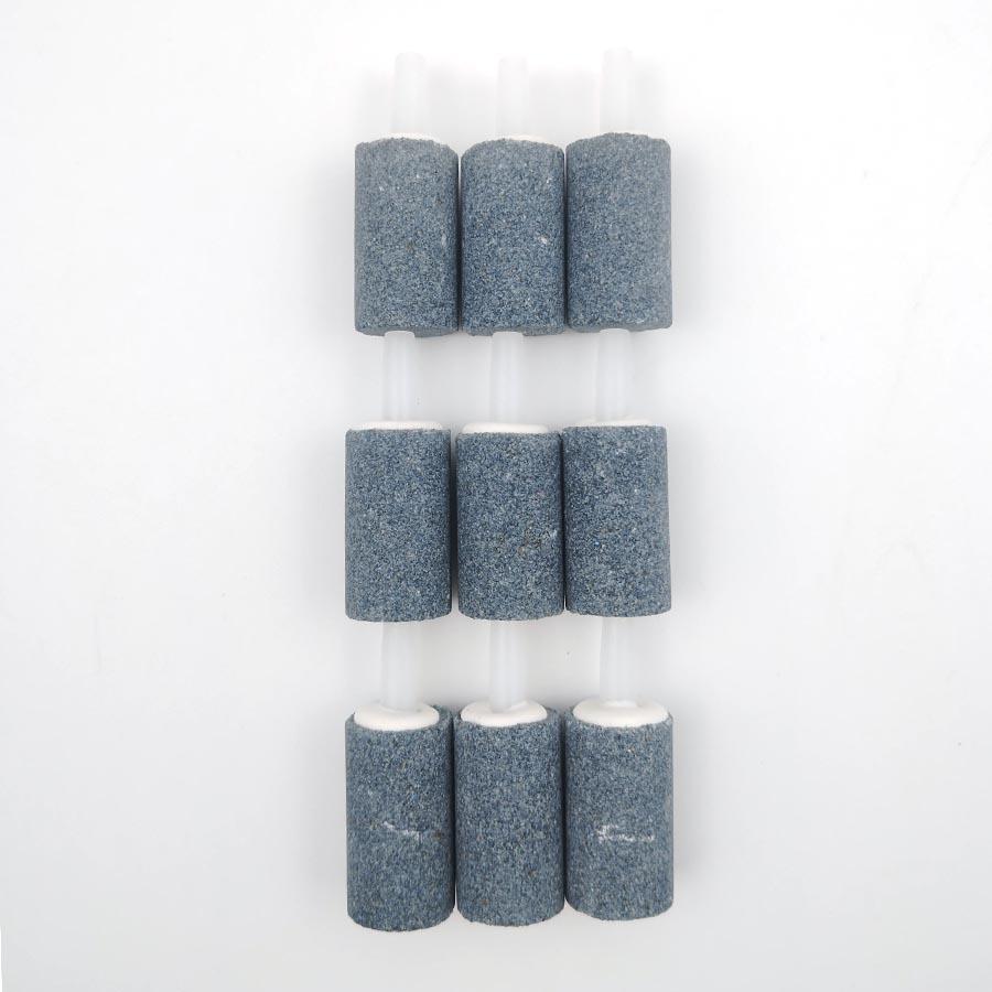 3-12 Stück Zylindrische Luftsteine für Aquarien - Luftpumpenzubehör für Belüftungspumpen für Aquarien und hydroponische Belüftungsplatten