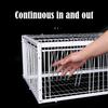 Auto Trap Bird Cage Rabbit Cage Mouse Cage Entry Only No Exit Thickened Encrypted Automatic Pigeon Collecting Pigeon Bird Cage