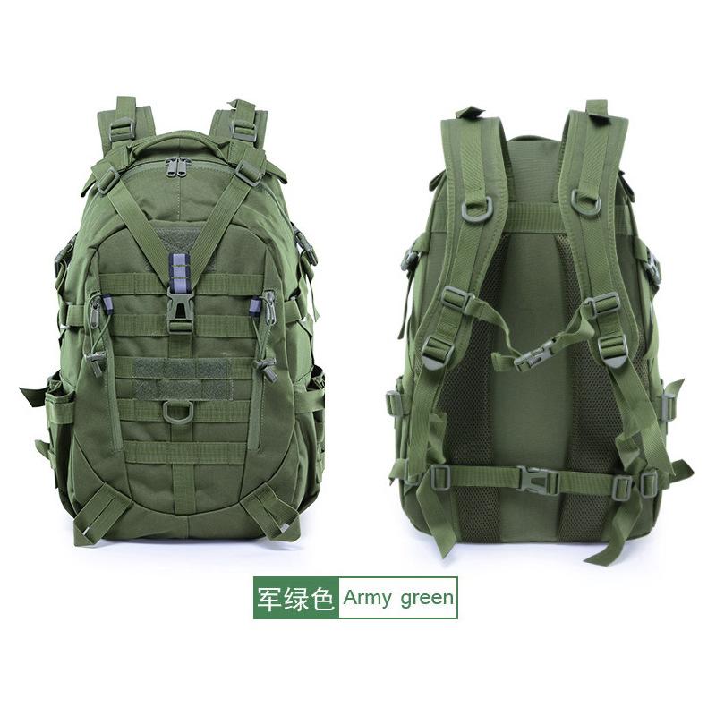 1Pc  Tactical Backpack for Men Camping Hiking Backpacks Reflective Outdoor Travel Bags Survival Climbing Rucksack Bag