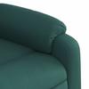 Electric Recliner Chair with Rising Function Dark Green Fabric