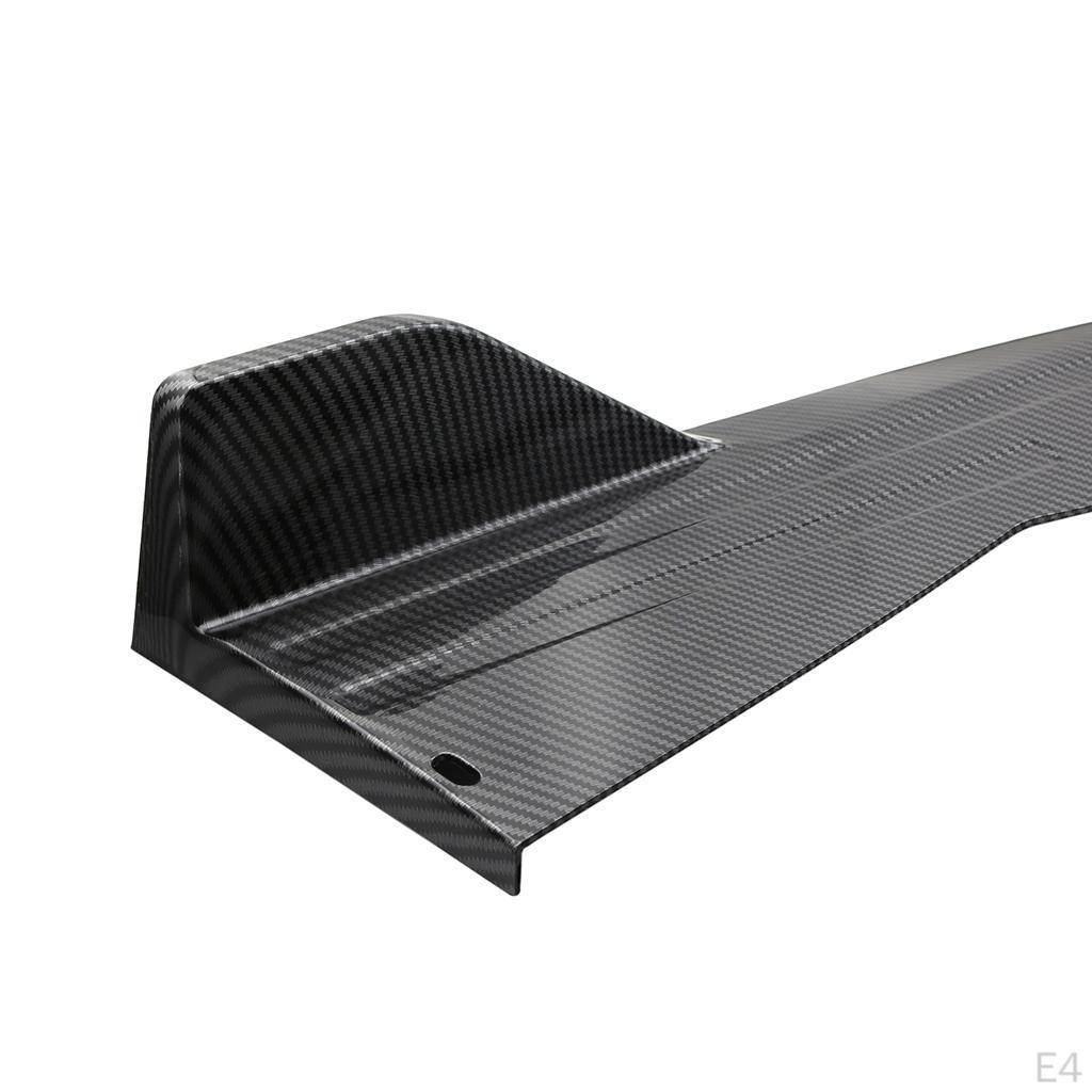 2 Packs ,Vehicle Rear Lip Diffuser Splitter, Wrap Angle Splitters Scratch Anti-Scratch Surround,