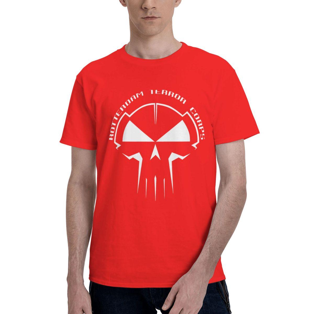

Rotterdam Terror Corps 100 Cotton Casual Breathable Confortable Kawaii High End Mens Clothing Men Clothes S