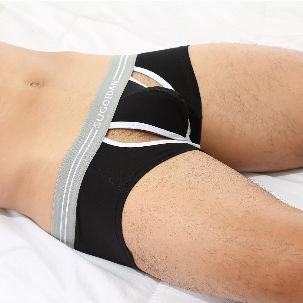 Men's Sexy Hollow Design Boxer Briefs SG1011