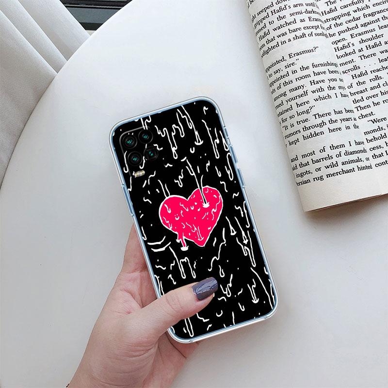 Calm Heart Art Transparent Phone Case for Motorola Moto G10 G20 G30 G31 G32 G34 G35 G41 G42 G50 G51 G52 G55 G60 G60S