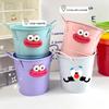 Metal Bucket Pencil Holder Funny Desk Organizer for Office Home Large Capacity