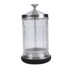 Barber Jar High Borosilicate Glass High Capacity Barbershop Soaking Jar with Lift Basket for Manicure Tools