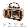B03B-Vintage Retro Portable FM AM SW Radio, Wireless Bluetooth Speaker, TF Card And USB MP3 Music Player