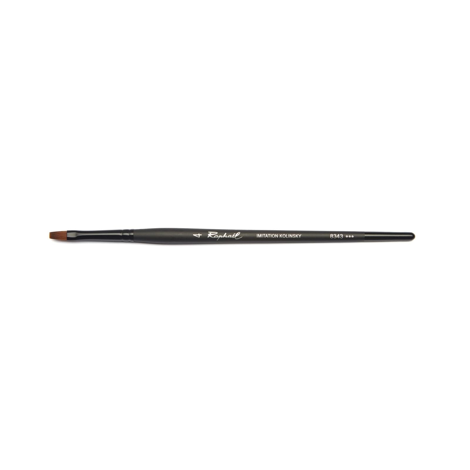 

Raphael Stradivarius Flat Brush 8343#4 чорний