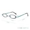 Blue Light Blocking Reading Retro Metal Stylish Reading Senior Glasses H6018 [Henghao] Glasses, Frame, Lightweight, Glasses, (Blue, +1.00)