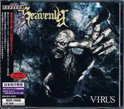 CD HEAVENLY - Virus MICP10608 Avalon 2006 Japan Rock Used