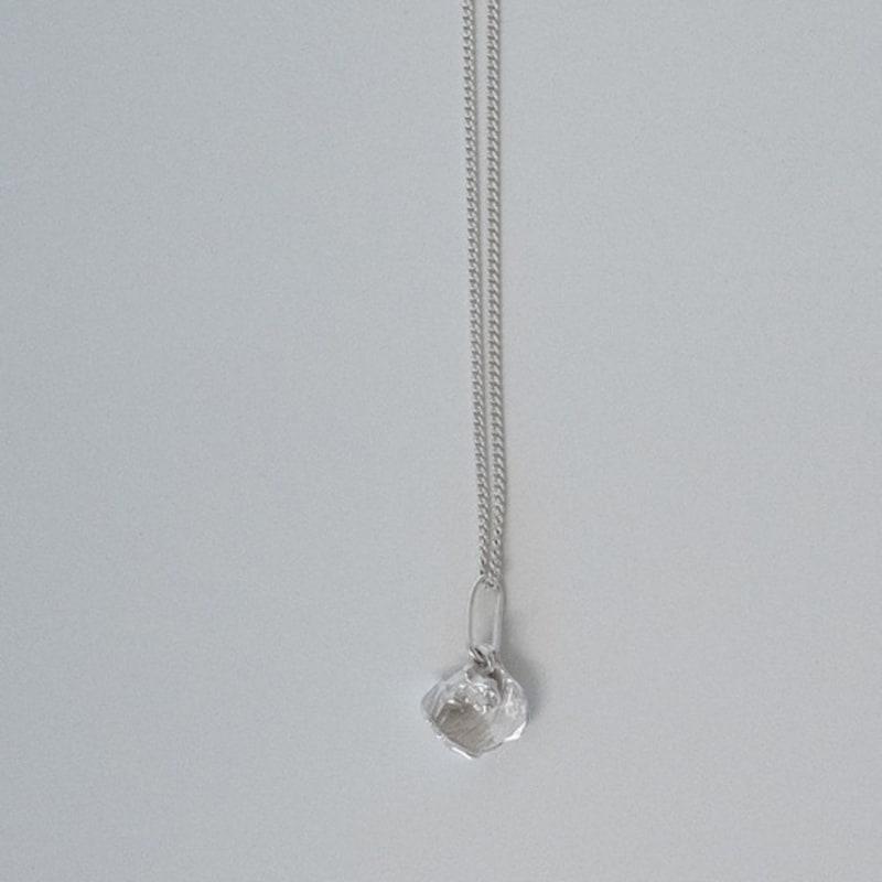 Mouvebament Flower Necklace_Silvere925