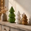 3 Sizes Desktop Xmas Ornament Mini Artificial Tabletop Trees  Christmas
