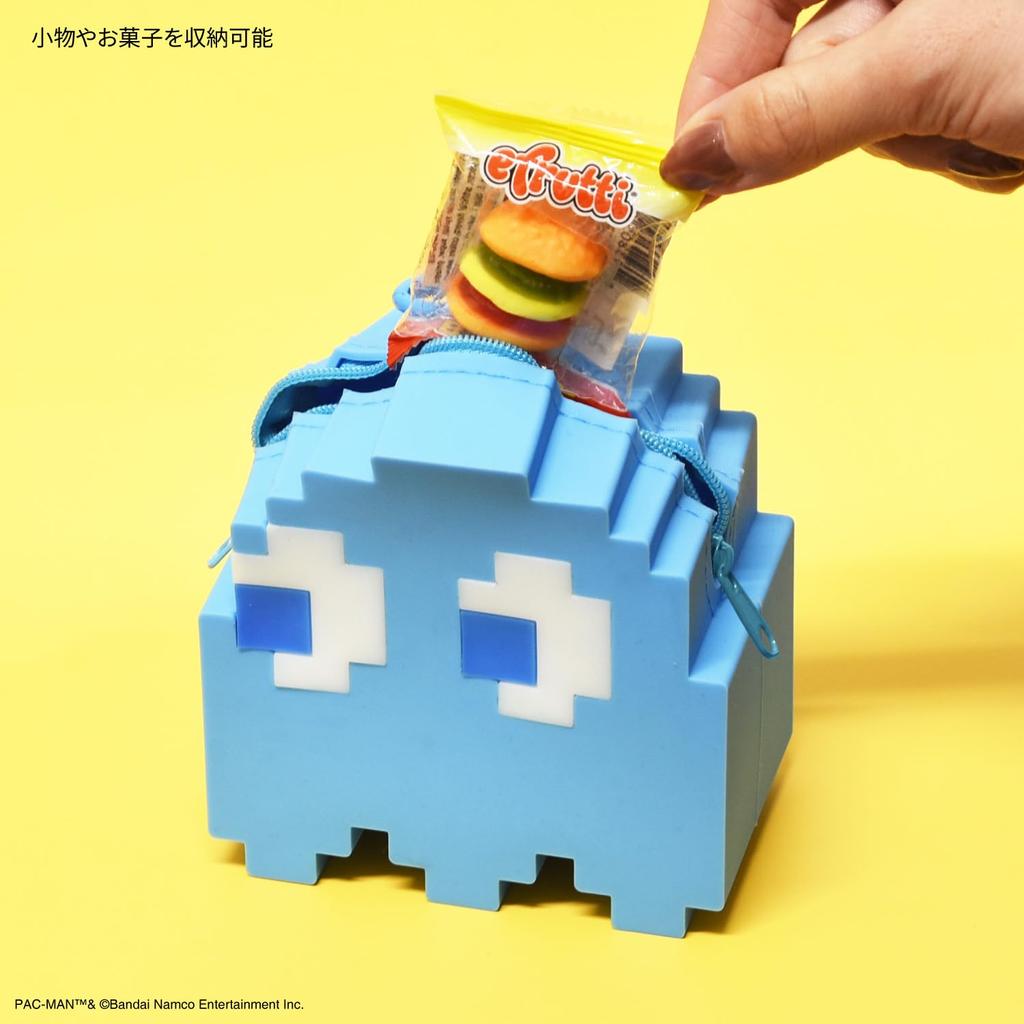 Gourmandise Pac-Man Silicone Figure Pouch Ink BPM-03B
