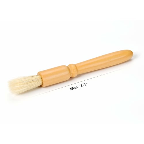 Espresso Mill Brush, Cleaning Brush for Coffee Grinder, Wooden Handle, Stiff Bristles, Convenient Cleaning