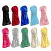 10 Peças/Pacote Durags para Mulheres e Homens, Durags de Cauda Longa, Dorag para Ondas 360, 10 Cores