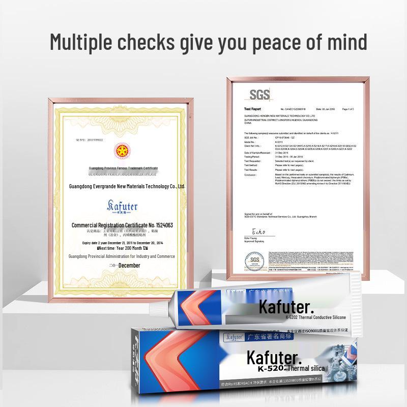 Kaft K5205 High-Temperature Thermally Conductive Silicone Adhesive
