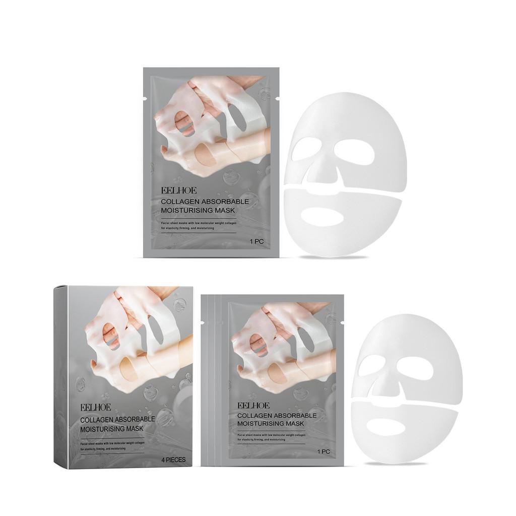 Eelhoe Collagen Moisturizing Facial Mask Set For Deep Hydration And Nourishing Skin Care
