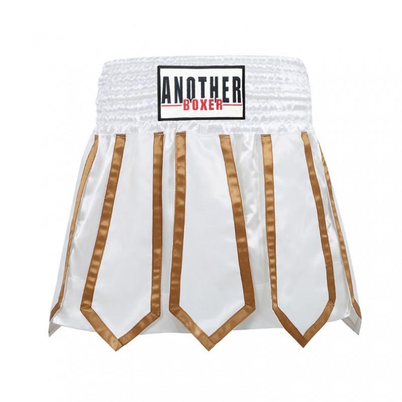 Pantaloncini Muay Thai con Laccetti Fluttuanti Boxe MMA Kickboxing Allenamento Competizione
