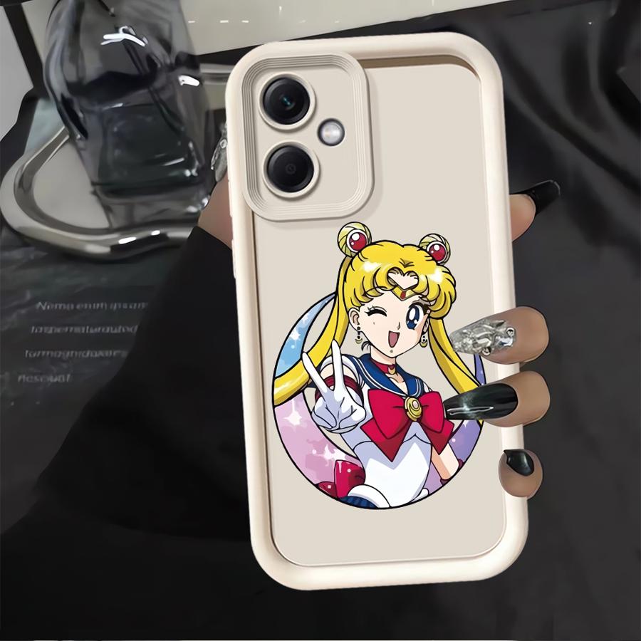 Phone Case for Xiaomi Redmi Note 11s 13 14 Pro Plus 12s 10 11 12 Pro Soft Shell Sailor Moon Anime